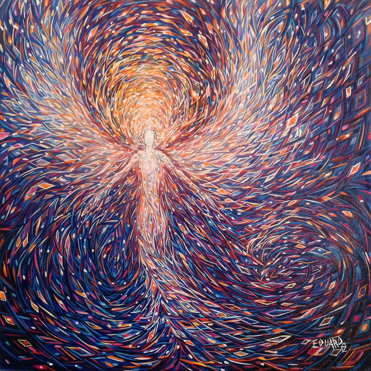 «Arcangel» — painter Eduardo Rodriguez Calzado
